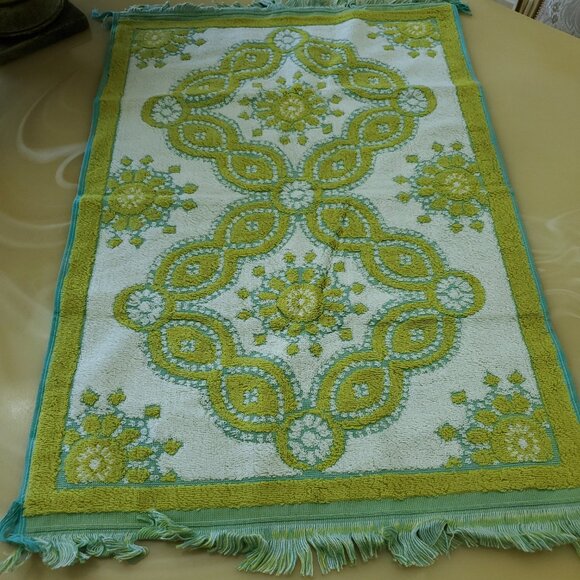 John Robshaw Petra Three-Yarn Dyed Jacquard Fringe 3 Piece Towel Set - New - Picture 4 of 16